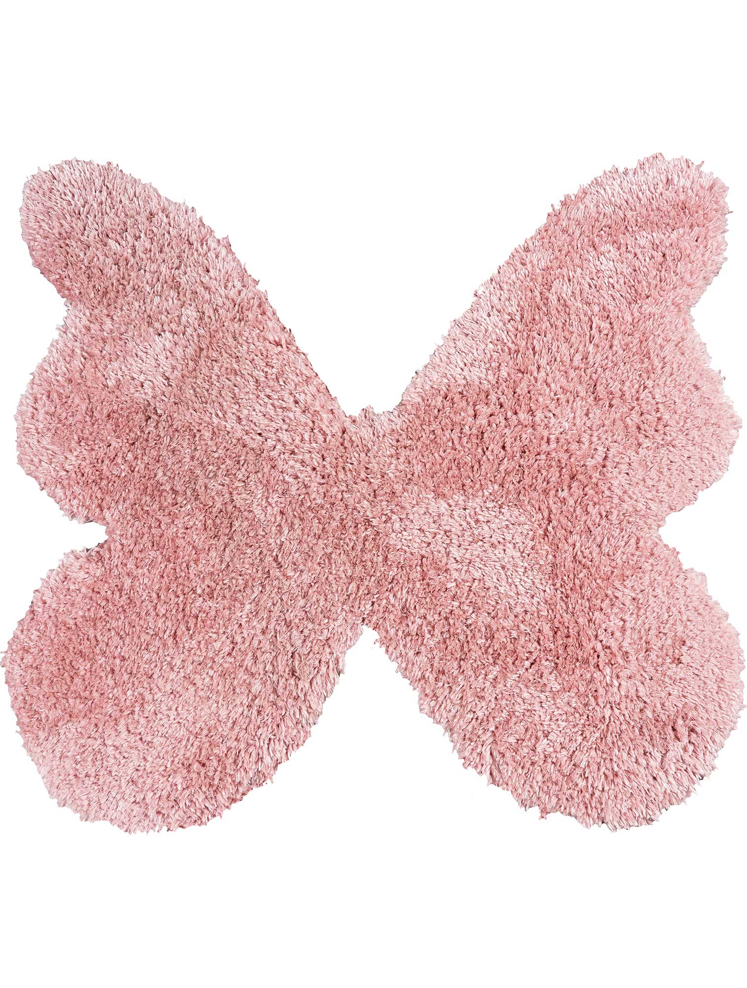 Παιδικό Χαλί WOOLLY PINK BUTTERFLY